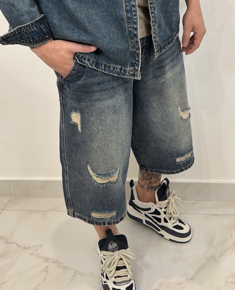 Bermuda denim