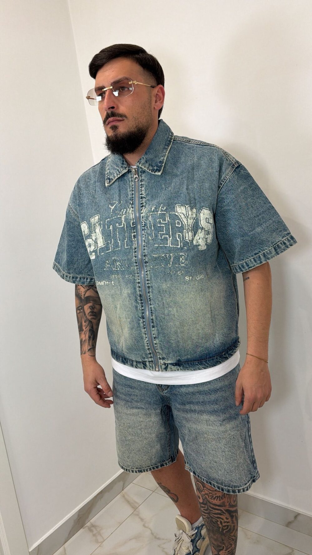 Coordset denim arch