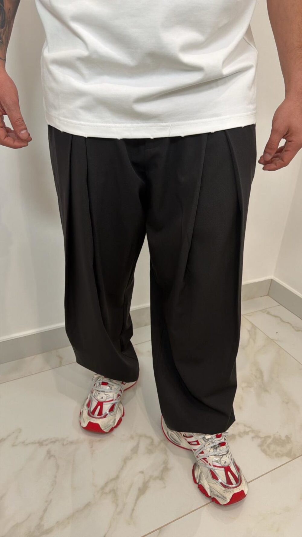 Fondo ampio doppia pence