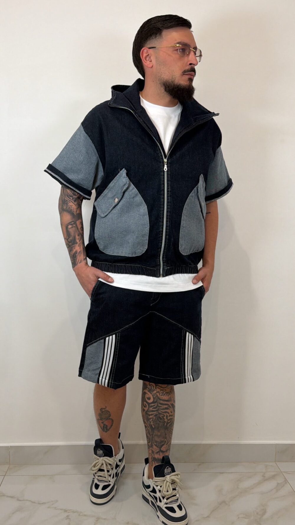 Coordset denim do not agree