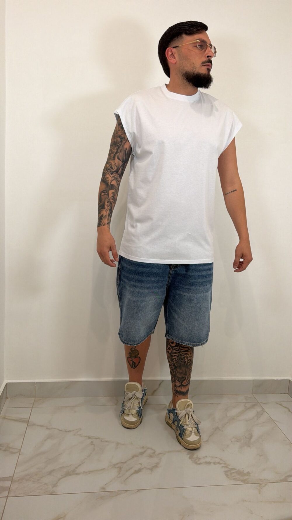 Shirt giro maniche Justwest